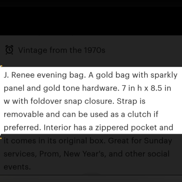 J. RENEE' Evening Bag - Picture 13 of 13